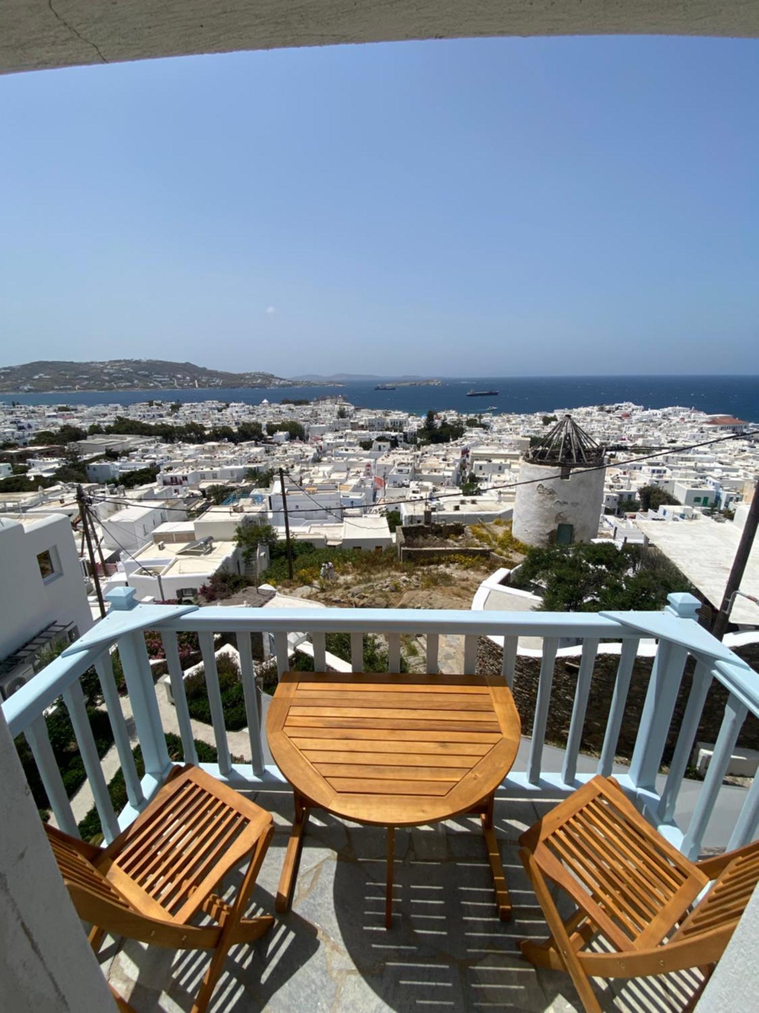 The View Of Mykonos Apartment Mykonos Town Bagian luar foto