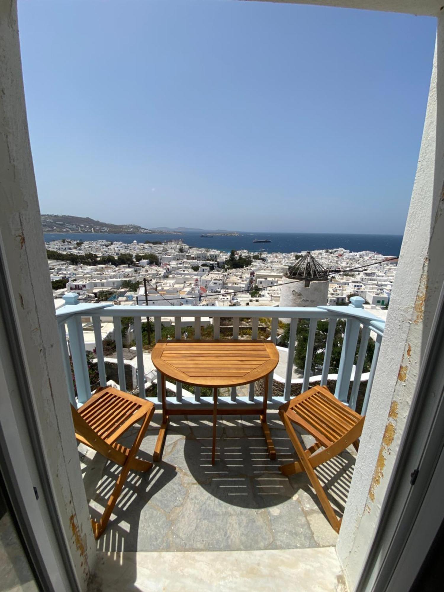 The View Of Mykonos Apartment Mykonos Town Bagian luar foto